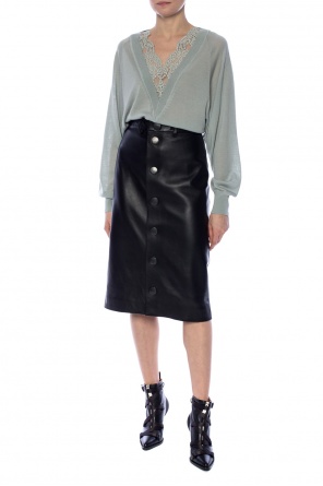 Openwork-trim sweater, zdjęcie 2 Openwork-trim sweater od Chloe